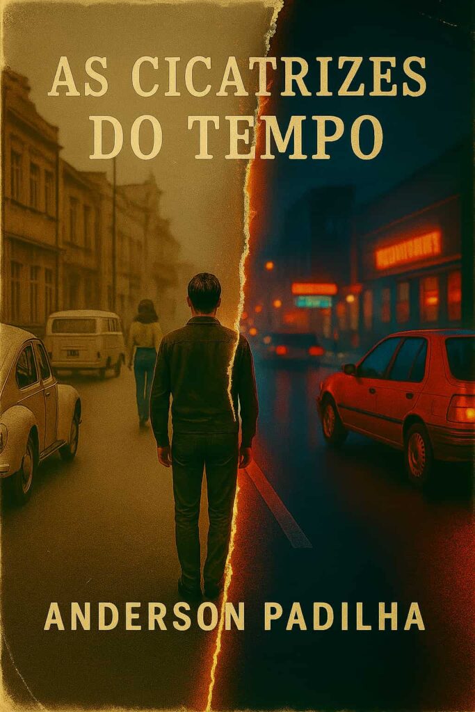Capa do romance Cicatrizes do Tempo.